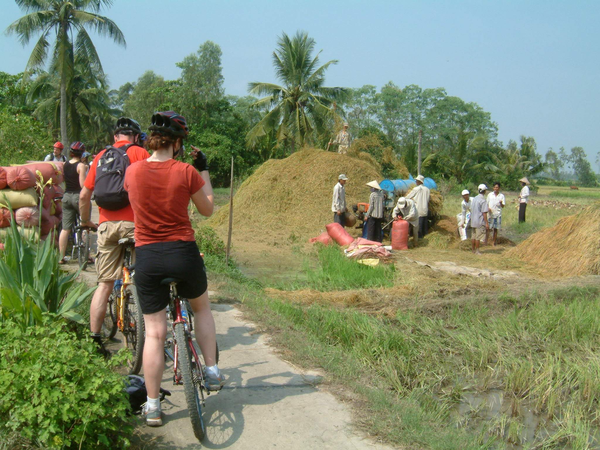 Cycling mekong delta
