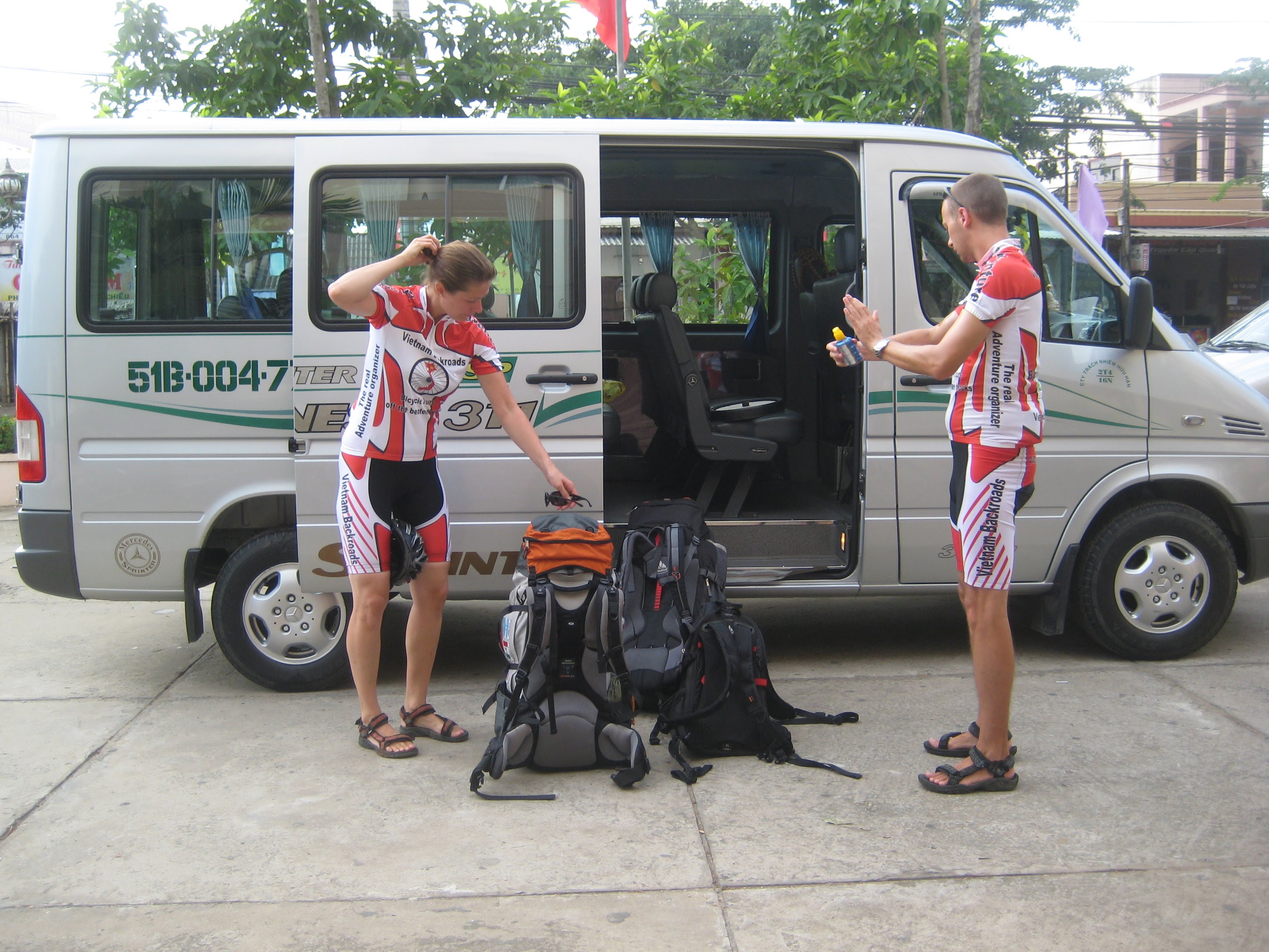 backup services of Vietnam backroads