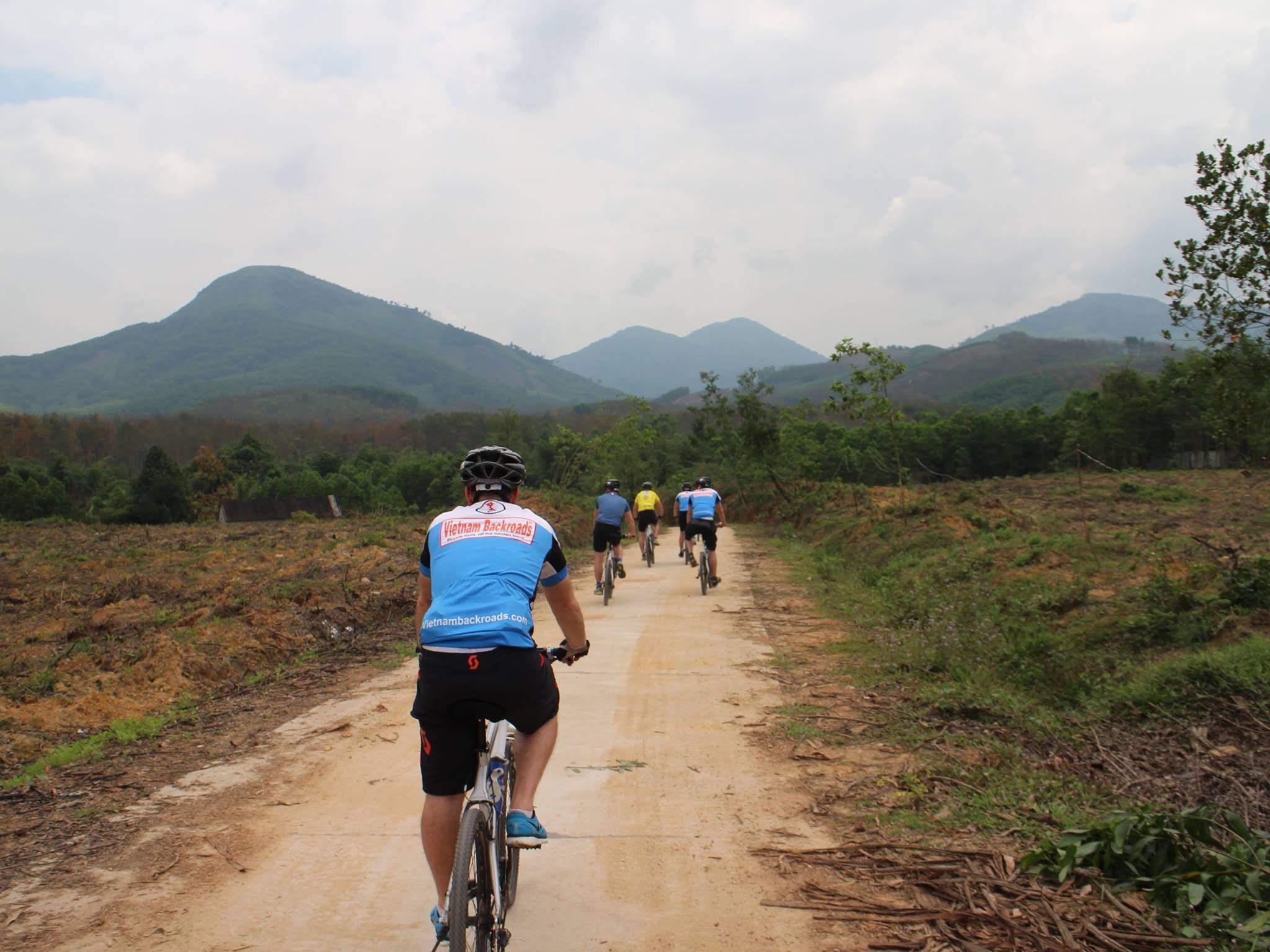 cycling on ho chi minh trails